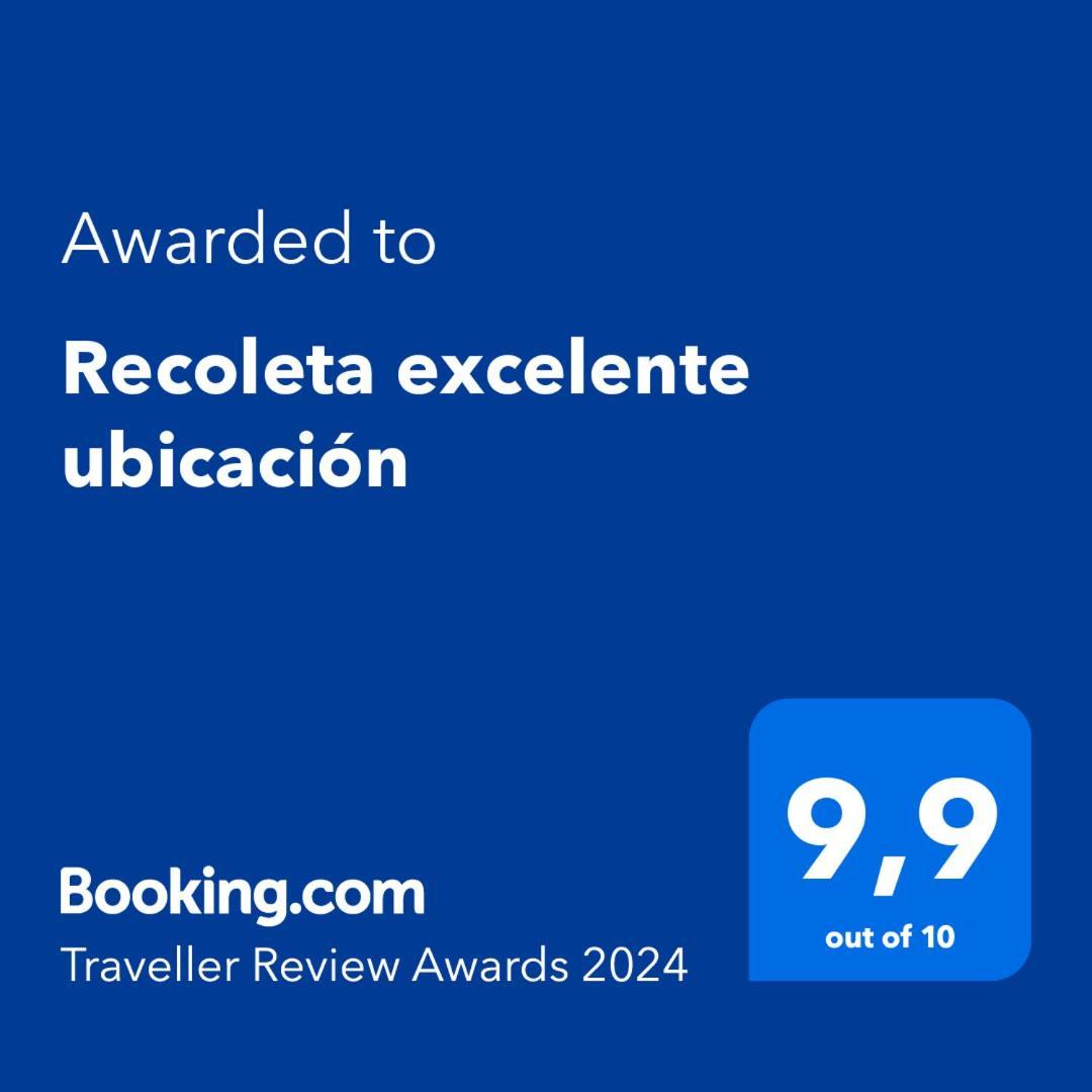 Апартаменты Recoleta Excelente Ubicacion Буэнос-Айрес Экстерьер фото